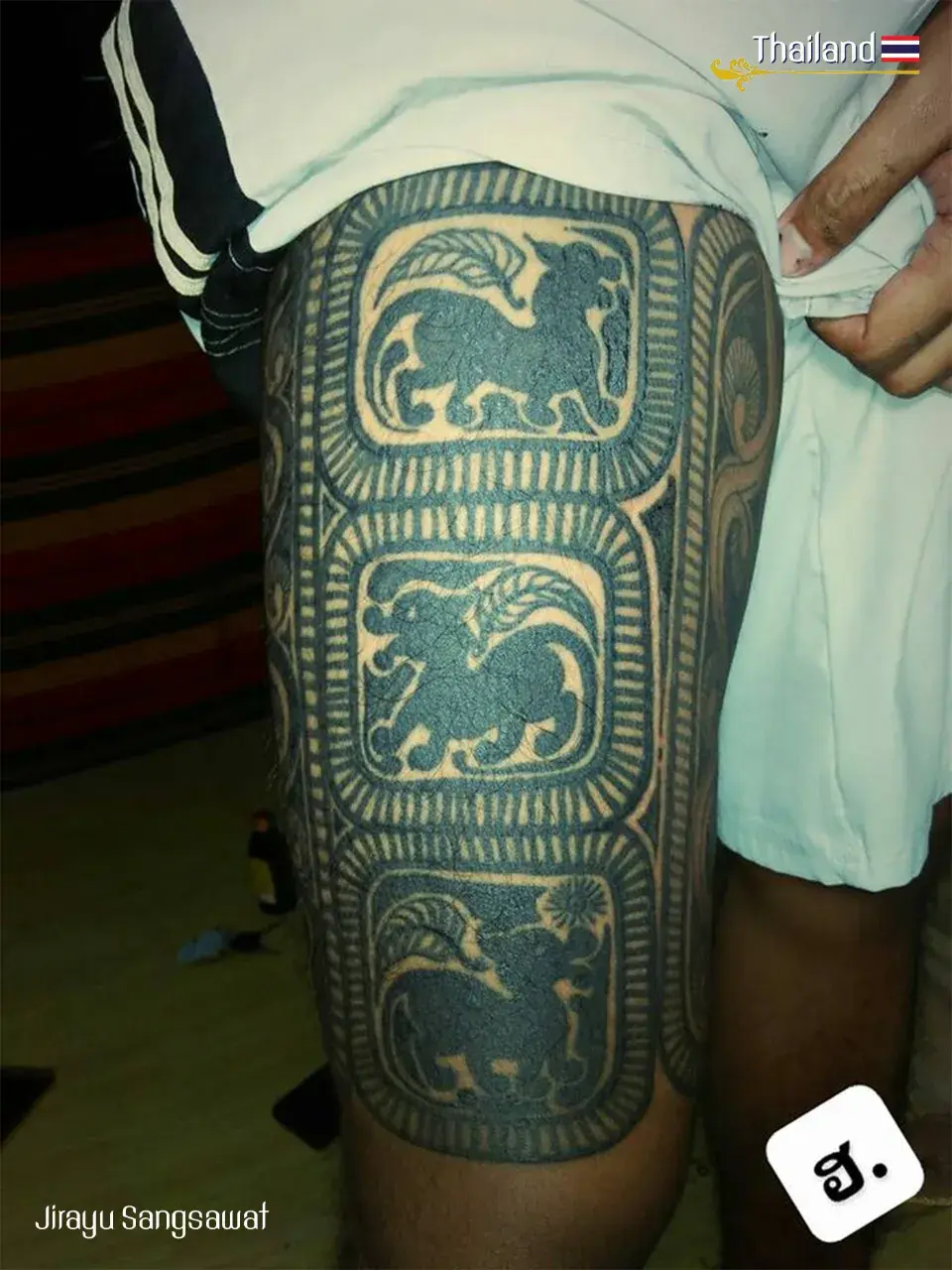 THAILAND 🇹🇭 | สักขาลาย: Thai Tattoo