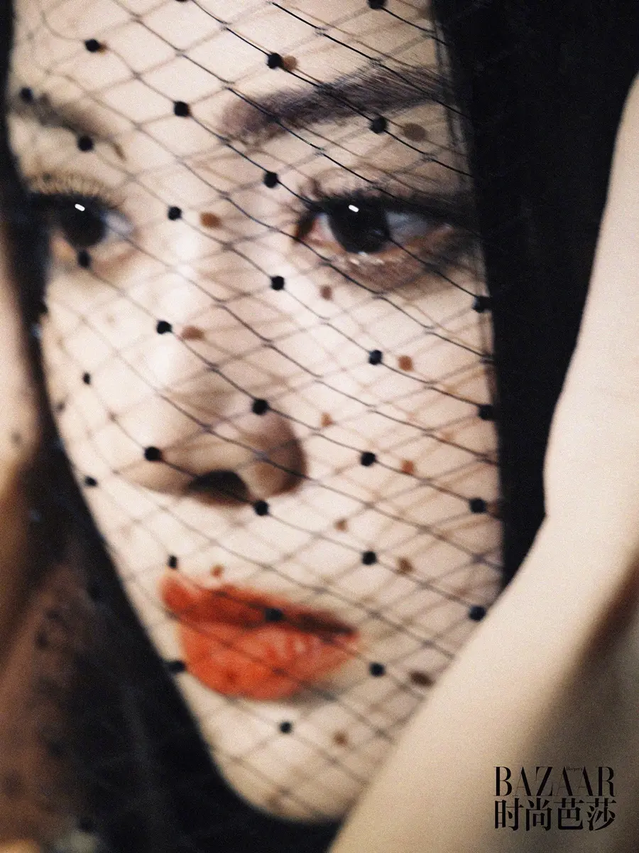 Nazha @ Harper's BAZAAR China November 2025