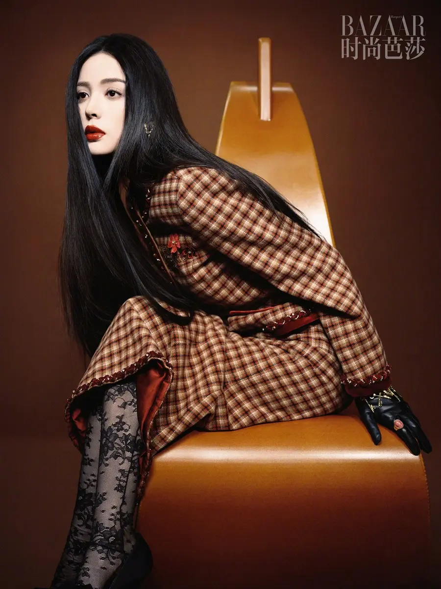 Nazha @ Harper's BAZAAR China November 2025