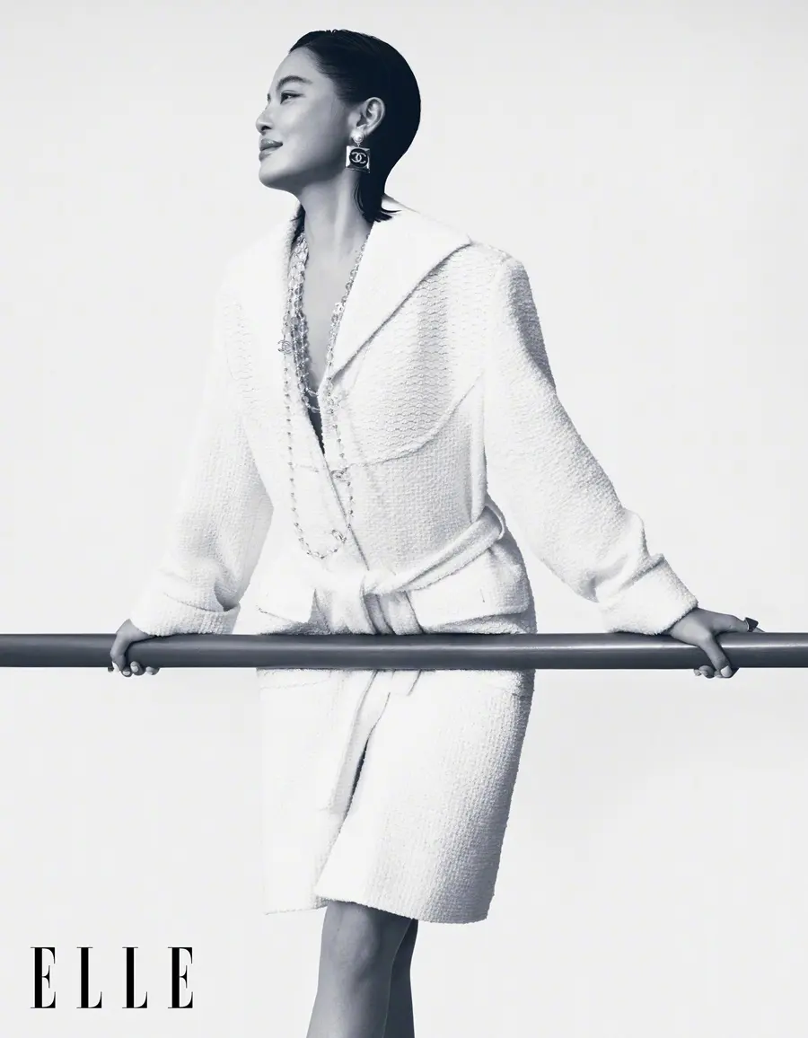 Xin Zhilei @ ELLE China November 2025