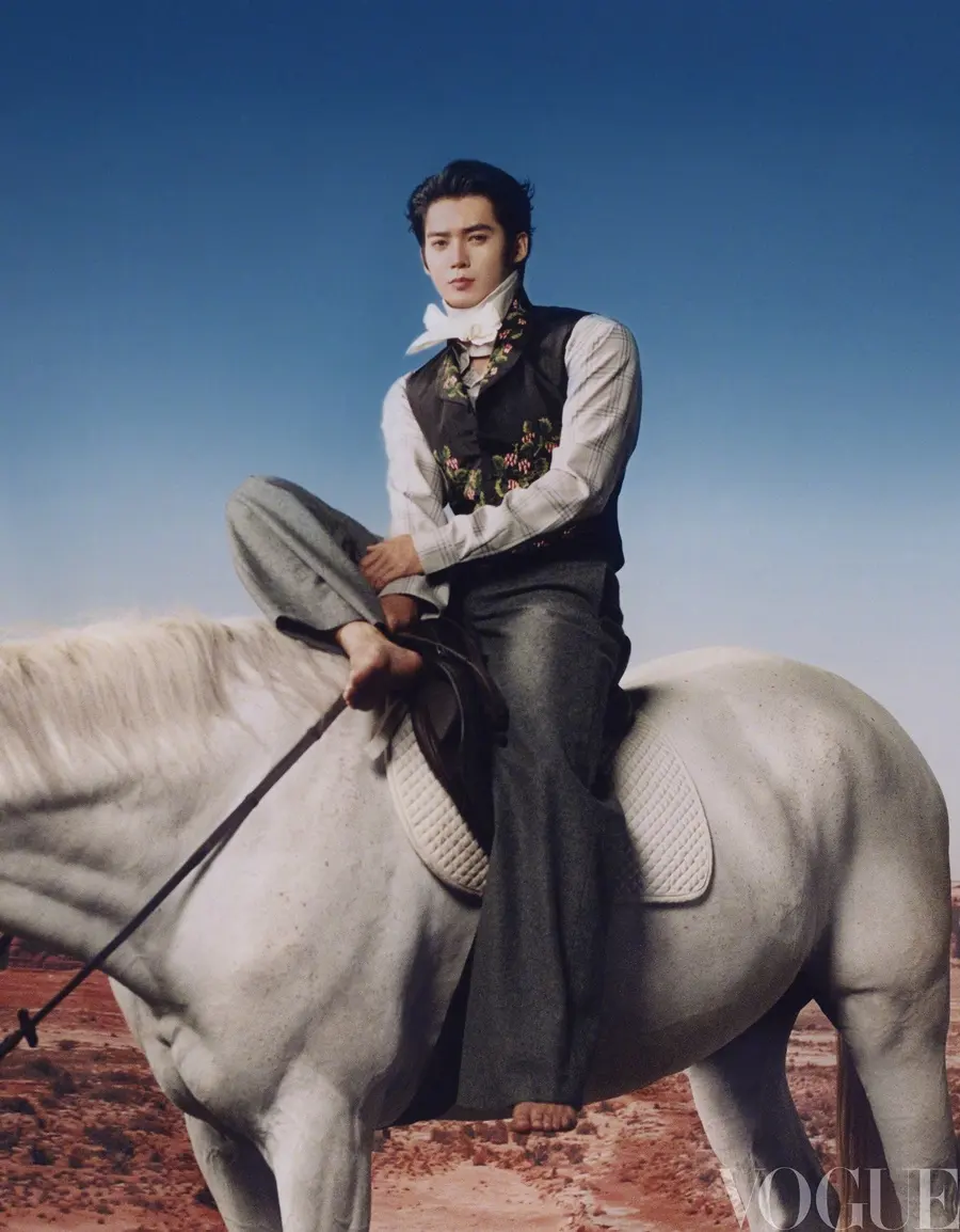 Yu Shi @ VOGUE Man China January 2026