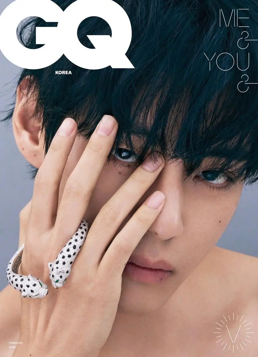 V @ GQ Korea February 2026