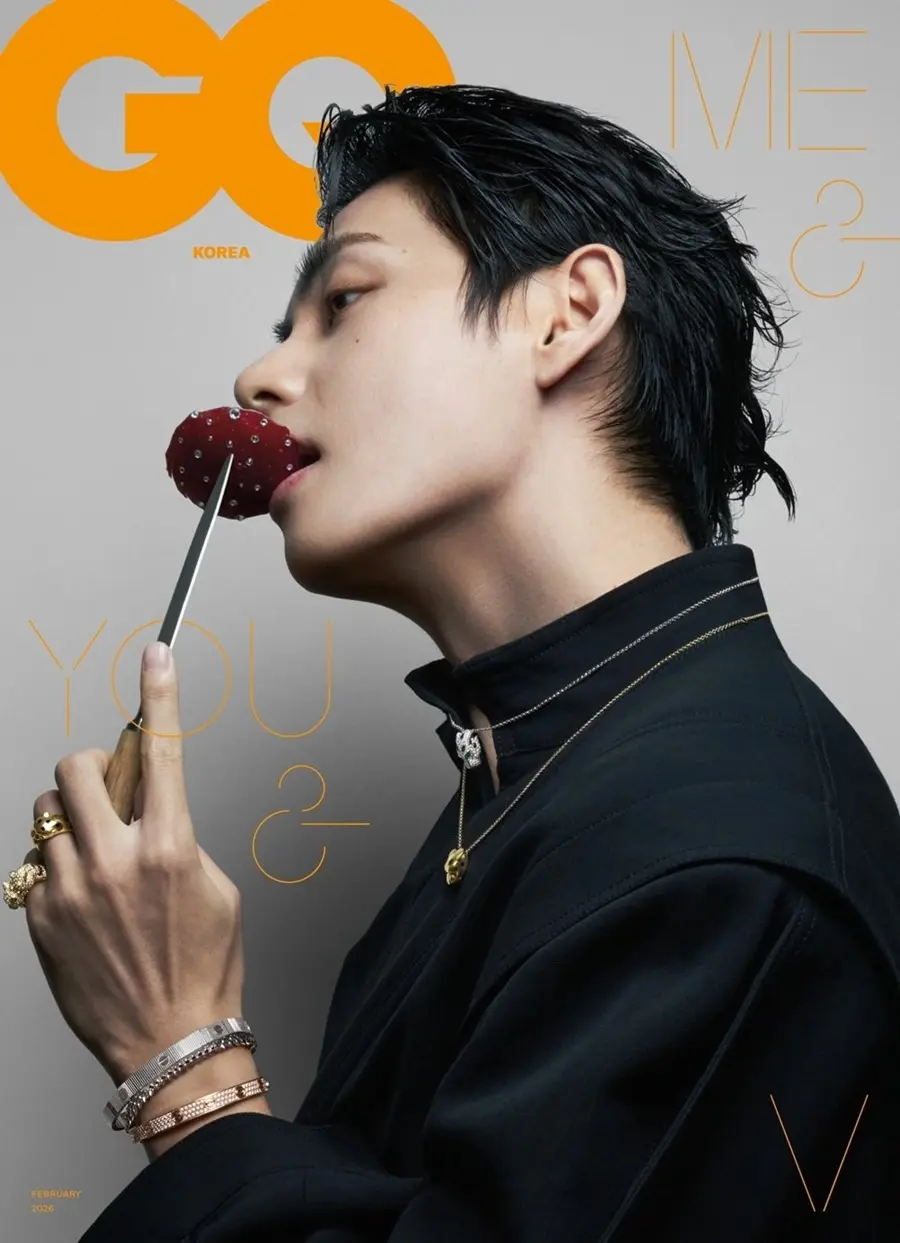 V @ GQ Korea February 2026