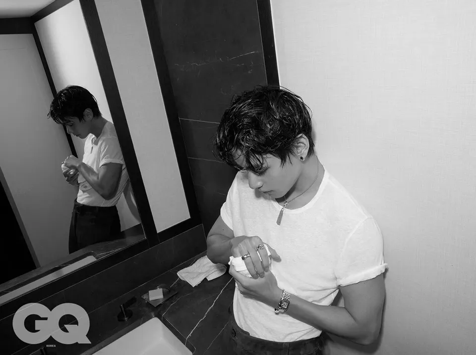 V @ GQ Korea February 2026