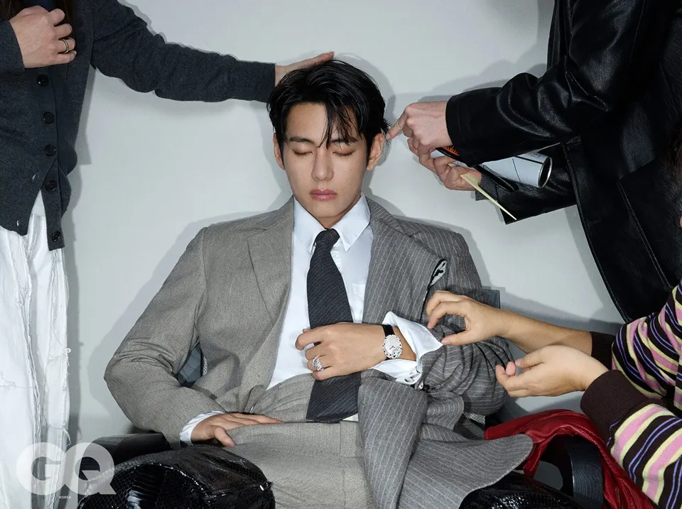 V @ GQ Korea February 2026