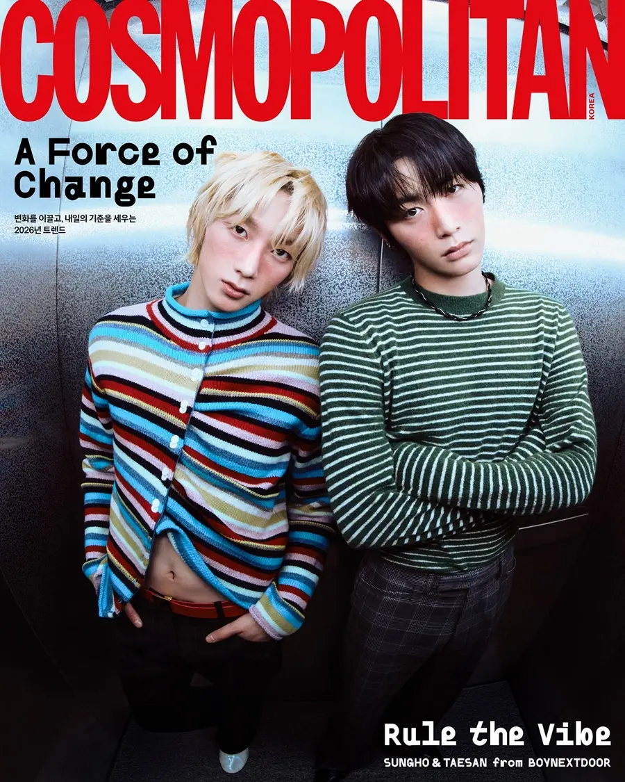 (BoyNextDoor) Sungho & Taesan @ COSMOPOLITAN Korea January 2026