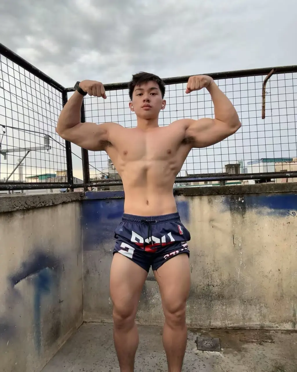 Fitness model : Kurt Vidal