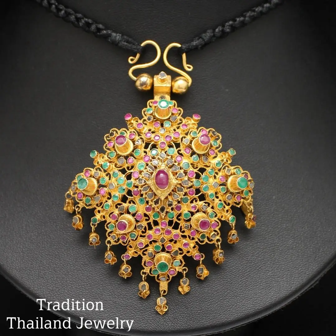 Thailand:Traditional Thai Jewelry.เครื่องทองโบราณ