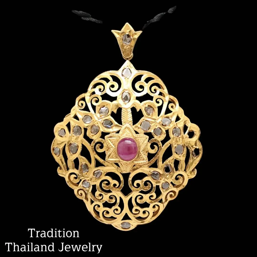 Thailand:Traditional Thai Jewelry.เครื่องทองโบราณ