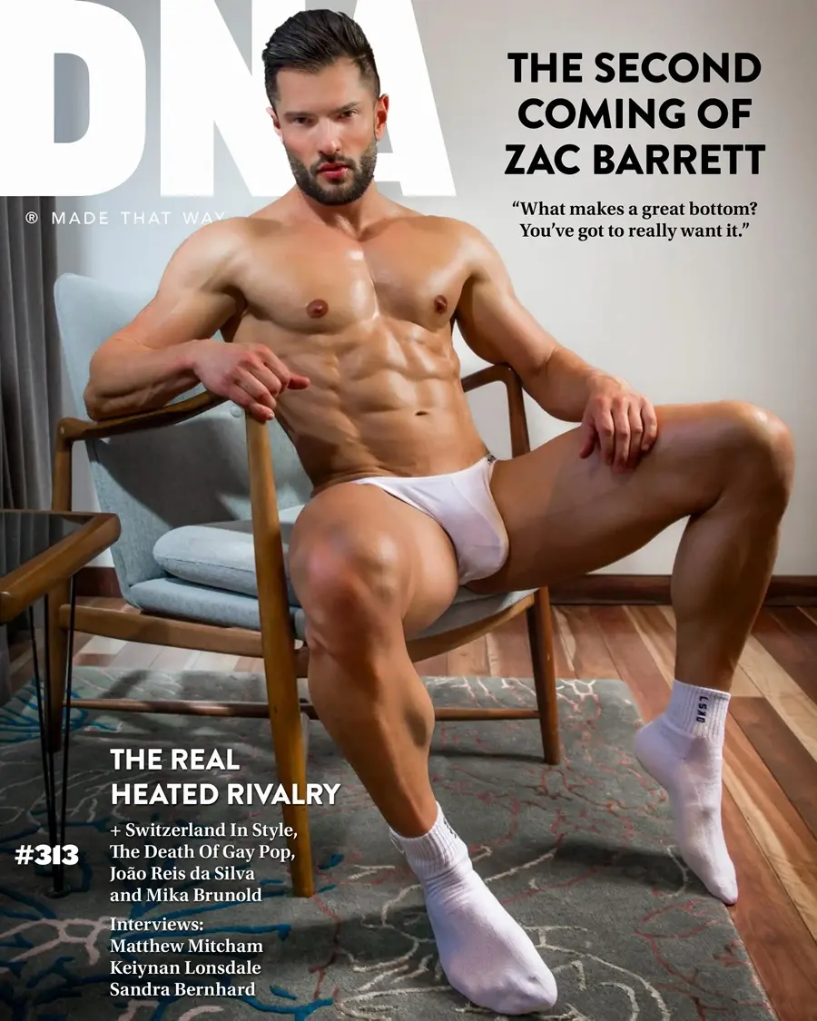 Zac Barrett @ DNA Magazine issue 313 February 2026