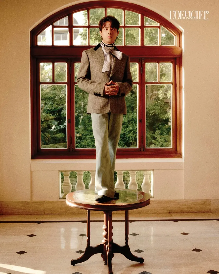 Anson Kong @ L'OFFICIEL HOMMES Hong Kong February 2026