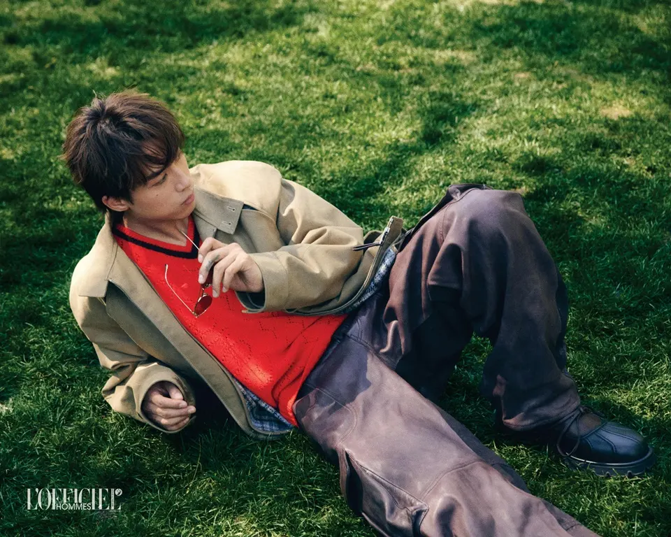 Anson Kong @ L'OFFICIEL HOMMES Hong Kong February 2026