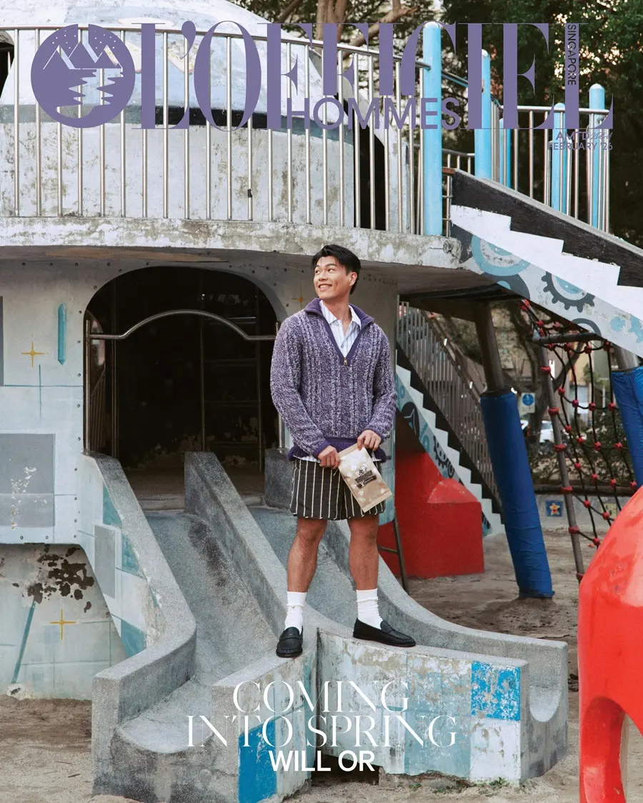 Will Or @ L'OFFICIEL HOMMES Singapore-Hong Kong February 2026