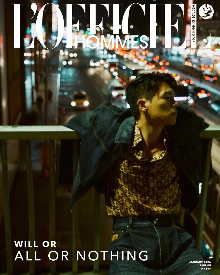 Will Or @ L'OFFICIEL HOMMES Singapore-Hong Kong February 2026