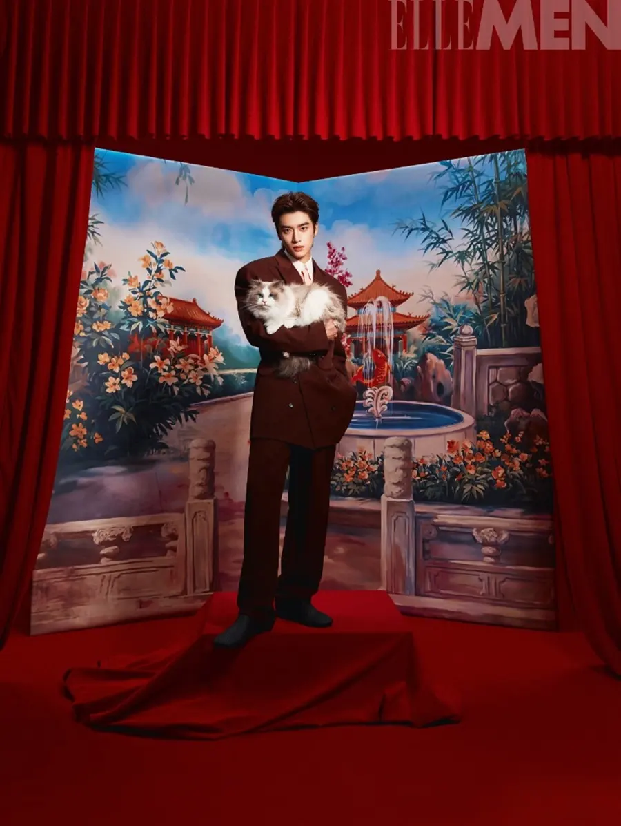 Zhang Kangle @ ELLEMEN China February 2026