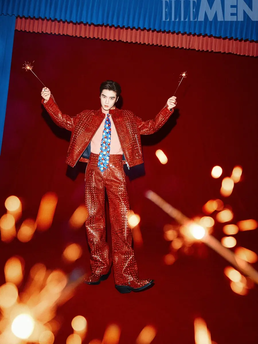 Zhang Kangle @ ELLEMEN China February 2026