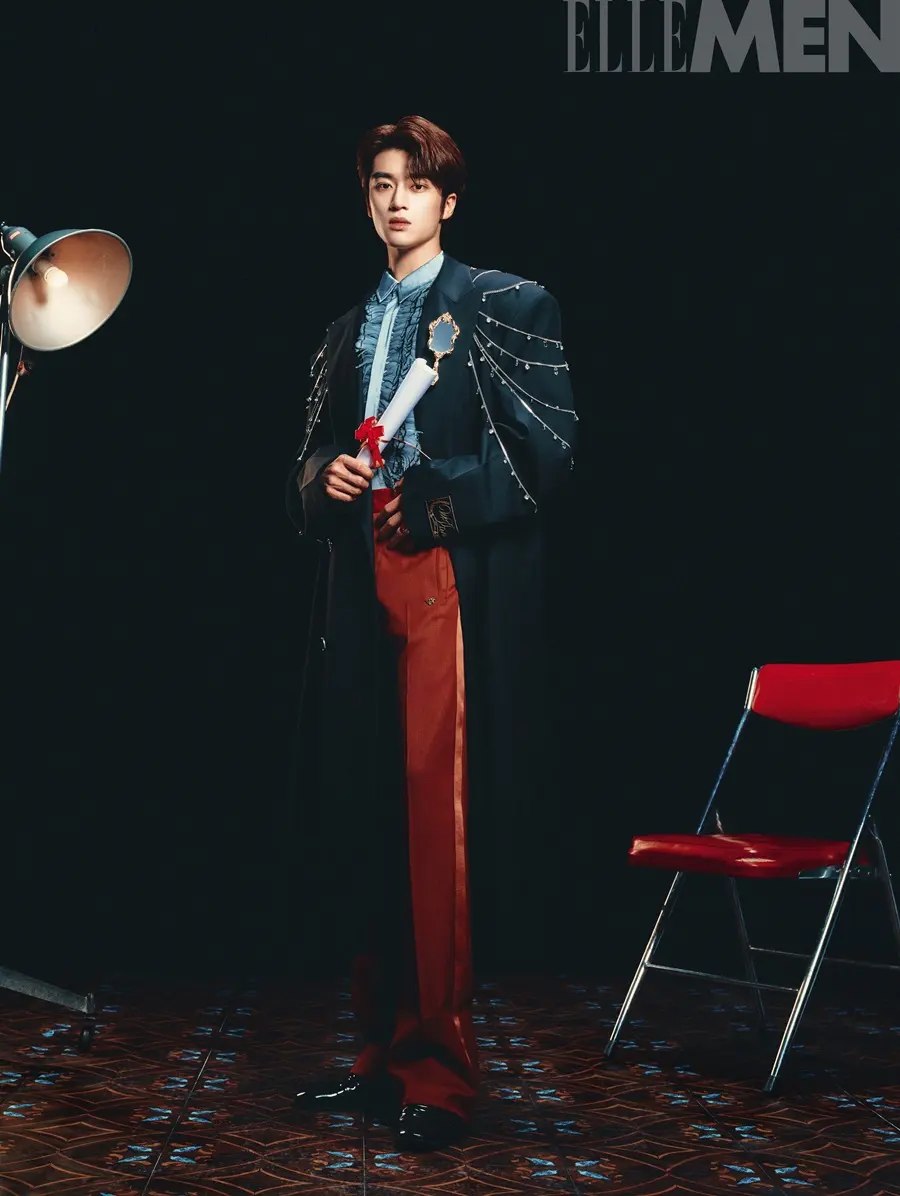 Zhang Kangle @ ELLEMEN China February 2026