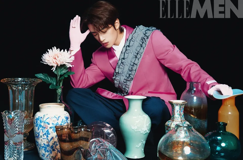 Zhang Kangle @ ELLEMEN China February 2026