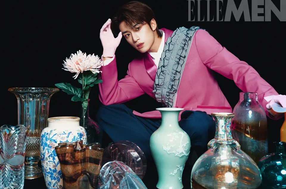 Zhang Kangle @ ELLEMEN China February 2026