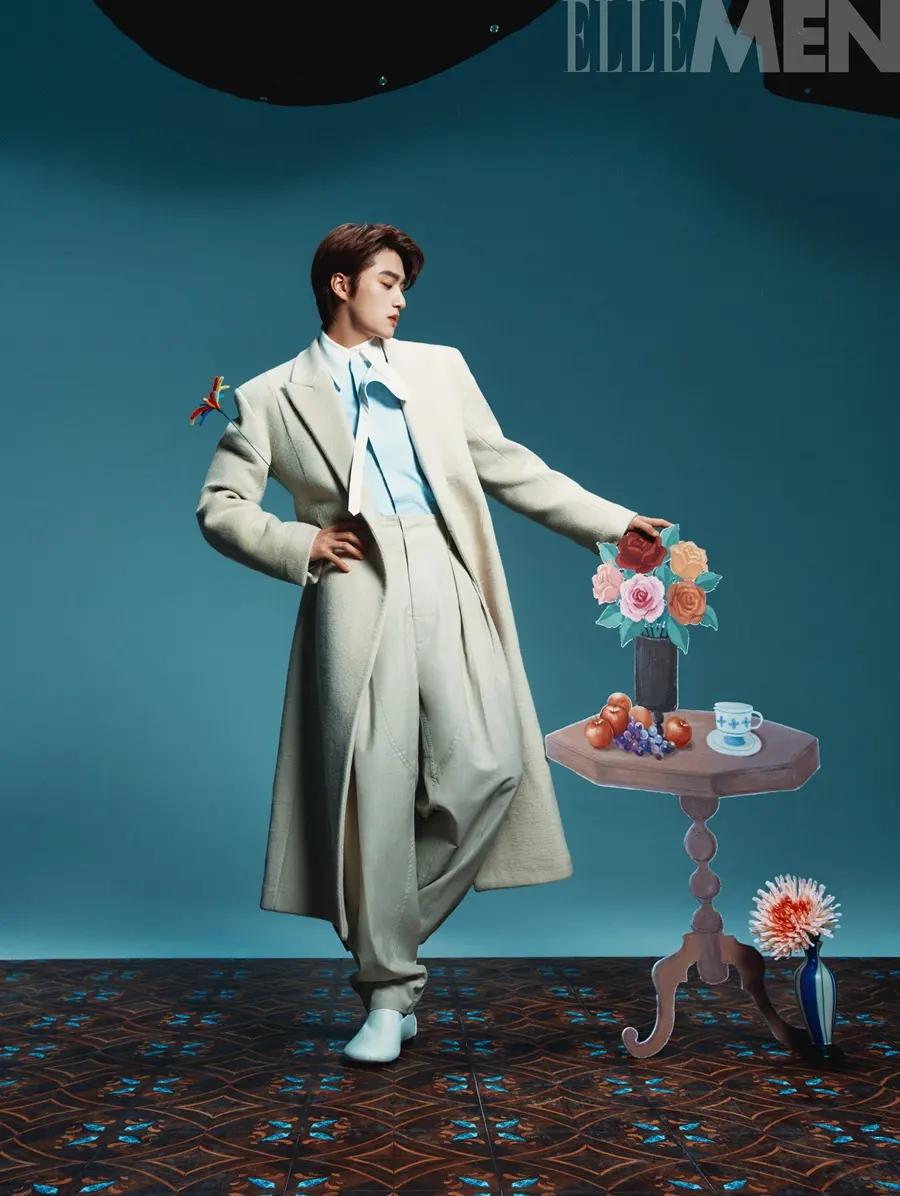 Zhang Kangle @ ELLEMEN China February 2026