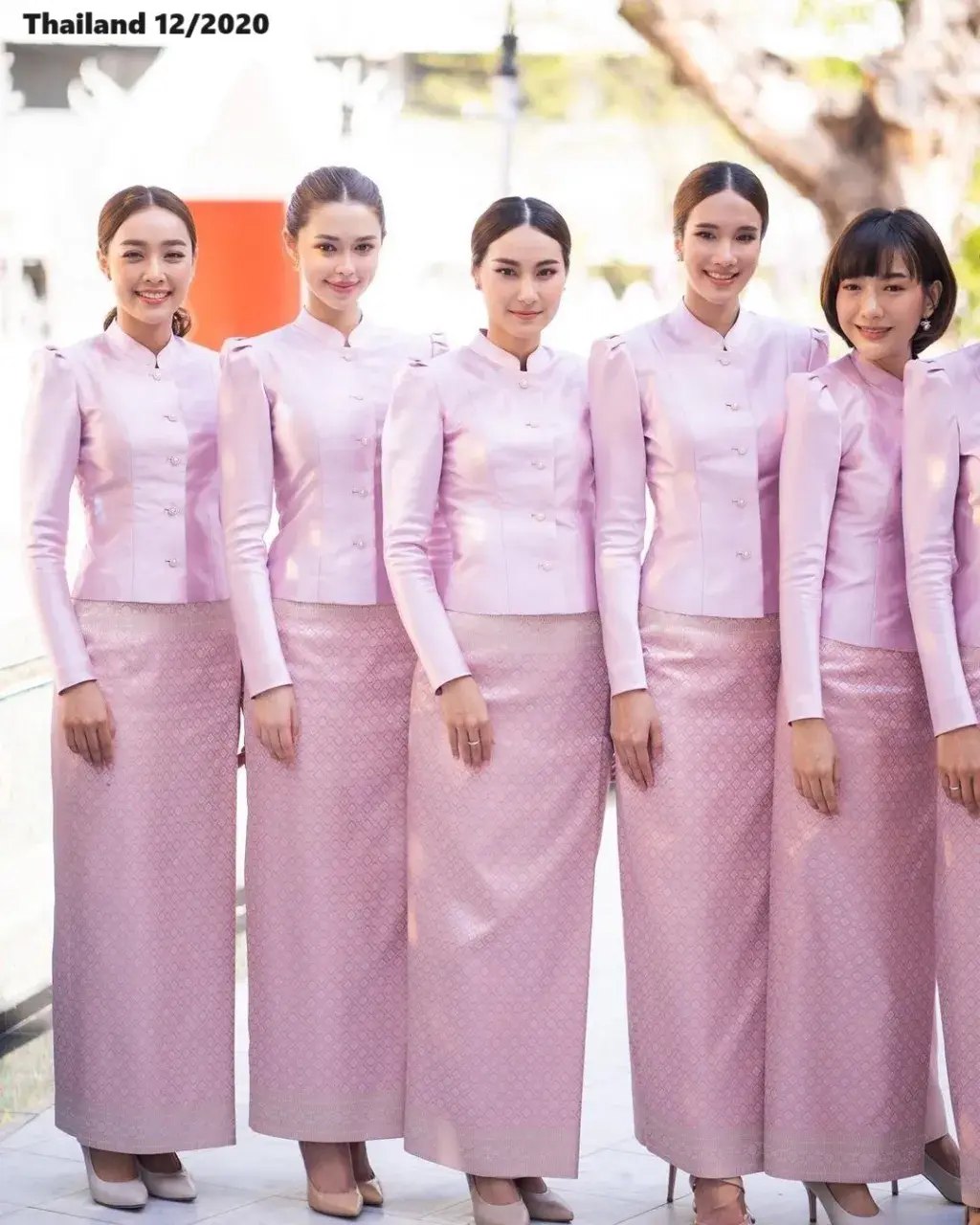 Patricia Good in Chud Thai Amarin National Dress 🇹🇭