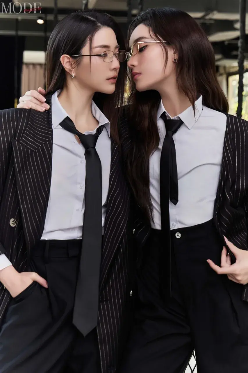 จินนี่ ณัฐณิชา & เจน่า แองเจลิน่า สตีเวนส์ @ MODE Magazine China February 2026