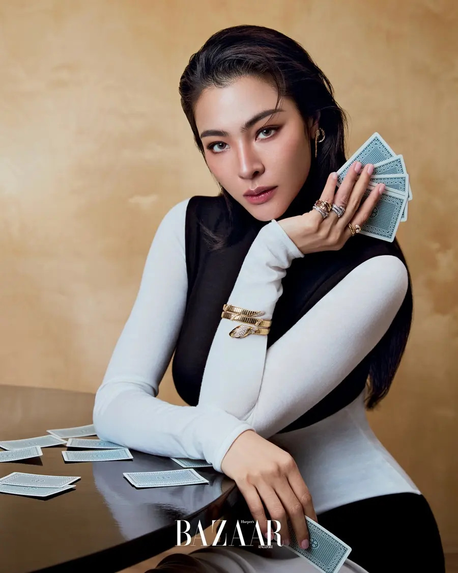 ฝ้าย-พีรญา @ Harper&rsquo;s BAZAAR Singapore February 2026