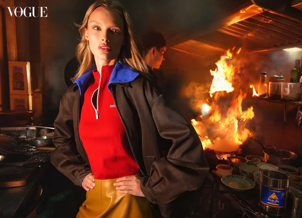 Kris Grikaite @ VOGUE Thailand February 2026