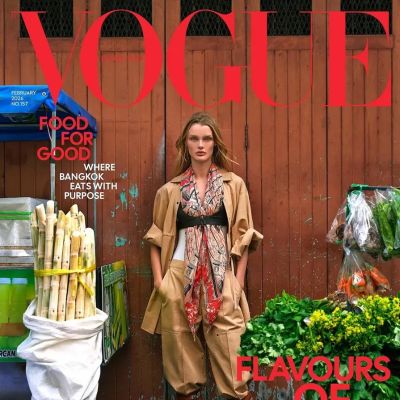 Kris Grikaite @ VOGUE Thailand February 2026