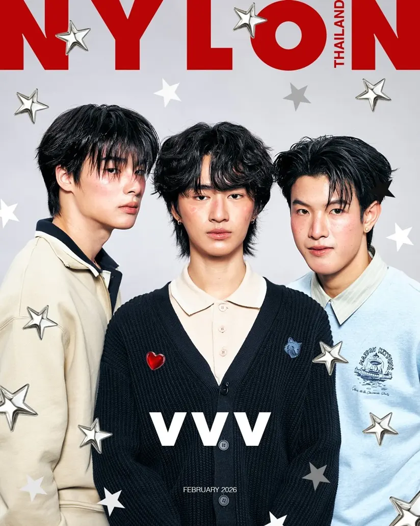(Triple V) เจนัส-ศิระ,จูเนียร์-ปริยะ & จีวัท-จีรวัฒน์ @ NYLON Thailand February 2026