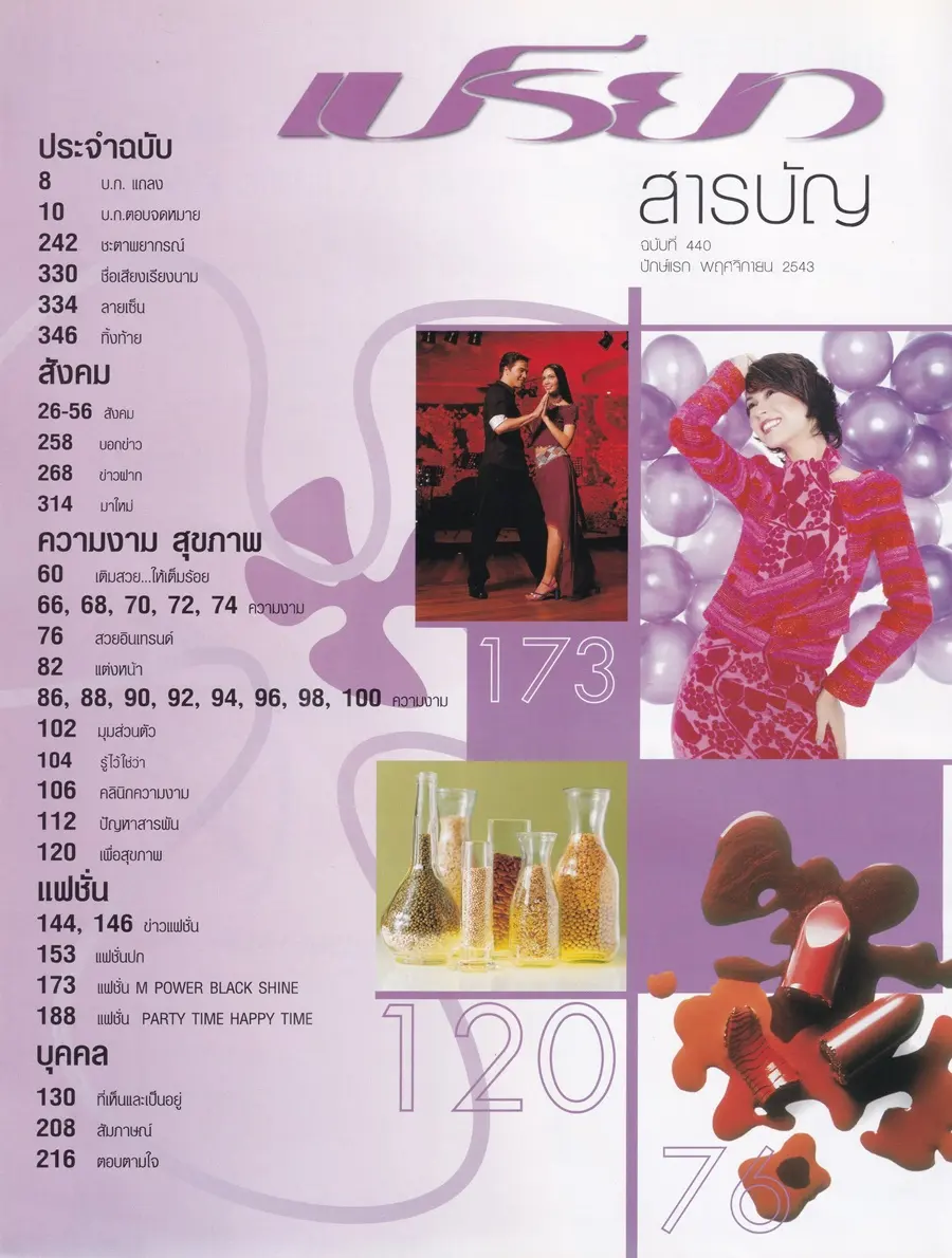 (วันวาน) นัท มีเรีย @ นิตยสาร เปรียว ปีที่ 20 ฉบับที่ 440 ปักษ์แรก พฤศจิกายน 2543