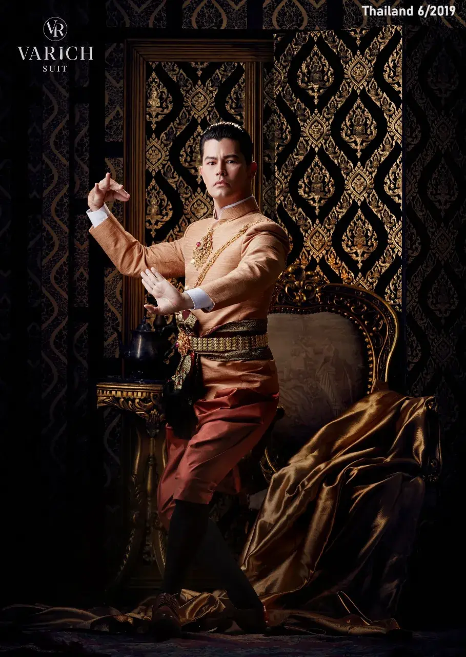 Aon Sarawut in Modern Thai Traditional Attires 🇹🇭