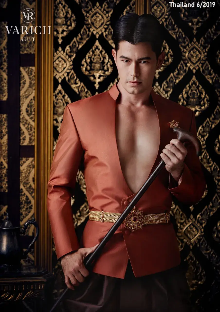 Aon Sarawut in Modern Thai Traditional Attires 🇹🇭