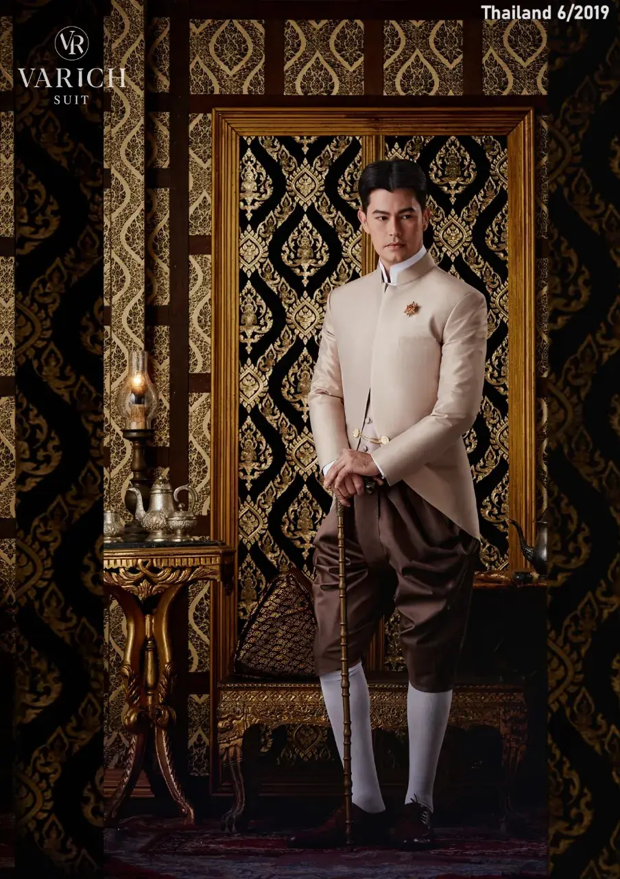 Aon Sarawut in Modern Thai Traditional Attires 🇹🇭