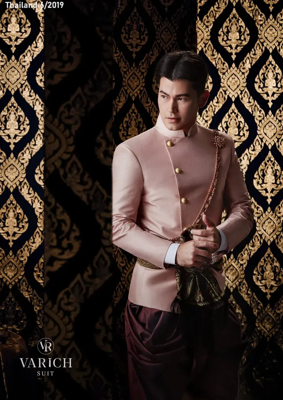 Aon Sarawut in Modern Thai Traditional Attires 🇹🇭