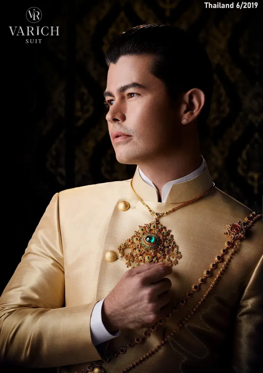 Aon Sarawut in Modern Thai Traditional Attires 🇹🇭