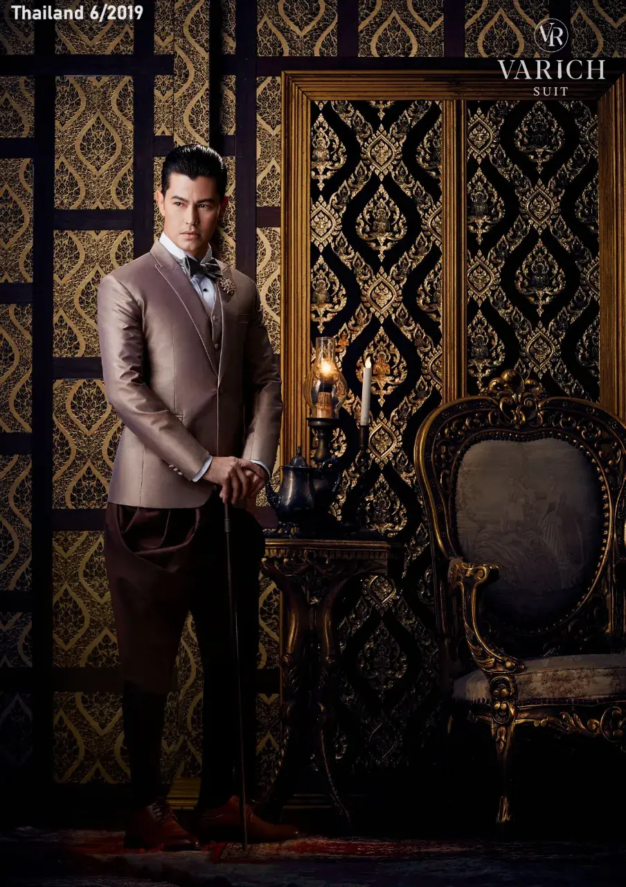 Aon Sarawut in Modern Thai Traditional Attires 🇹🇭