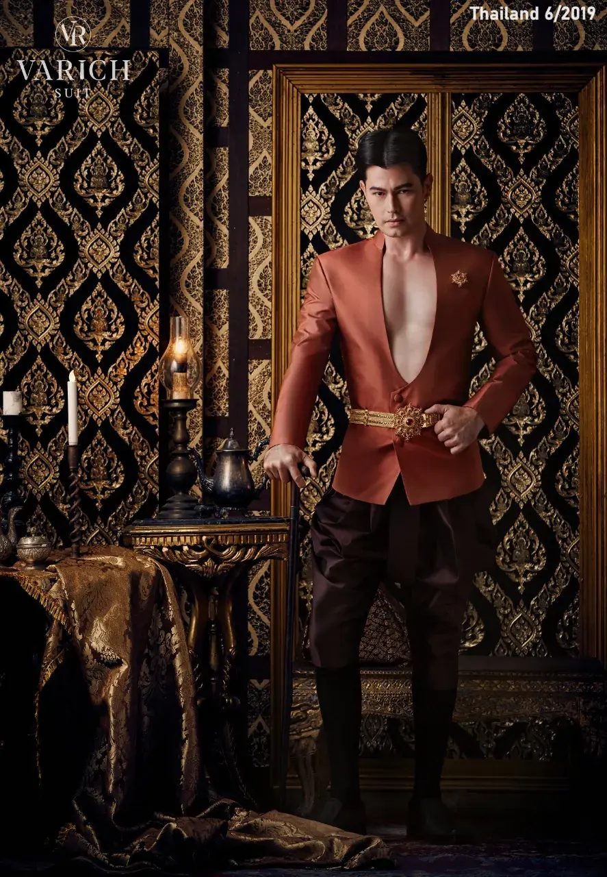 Aon Sarawut in Modern Thai Traditional Attires 🇹🇭