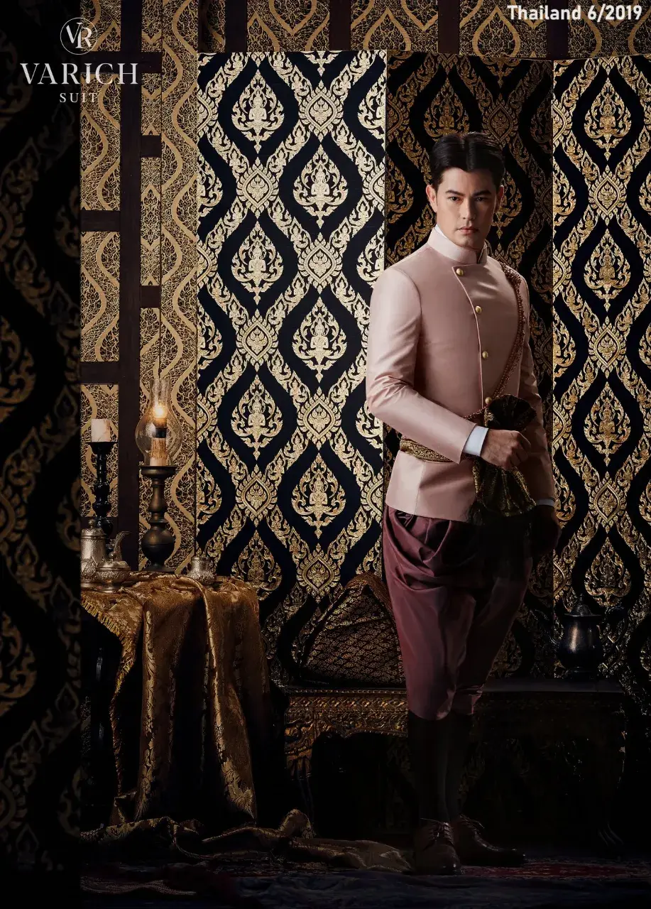 Aon Sarawut in Modern Thai Traditional Attires 🇹🇭