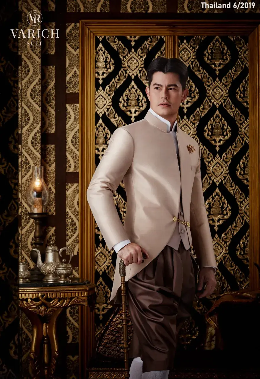 Aon Sarawut in Modern Thai Traditional Attires 🇹🇭