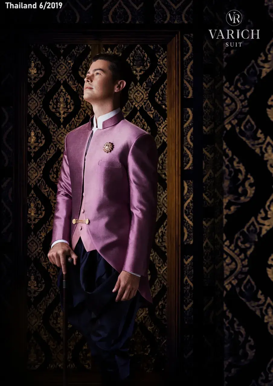 Aon Sarawut in Modern Thai Traditional Attires 🇹🇭