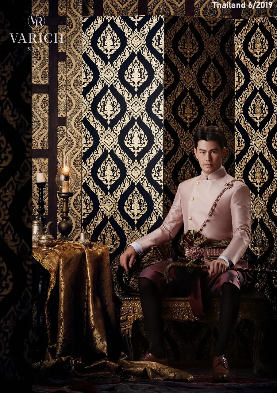 Aon Sarawut in Modern Thai Traditional Attires 🇹🇭