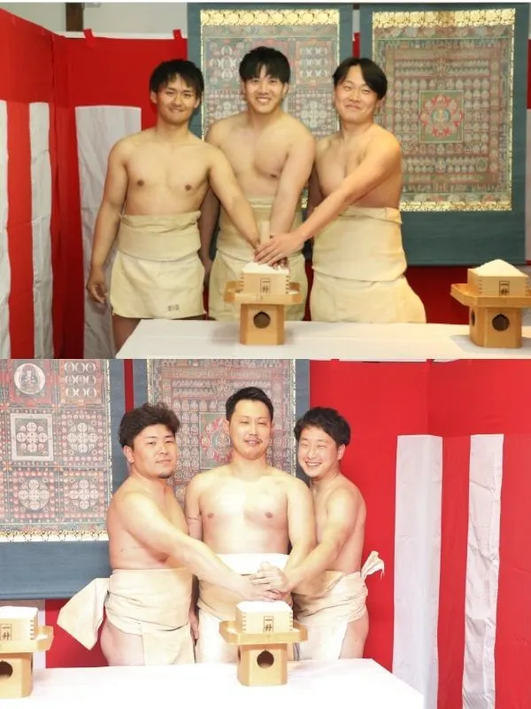 10,000 people attend the Saidaiji Naked Festival