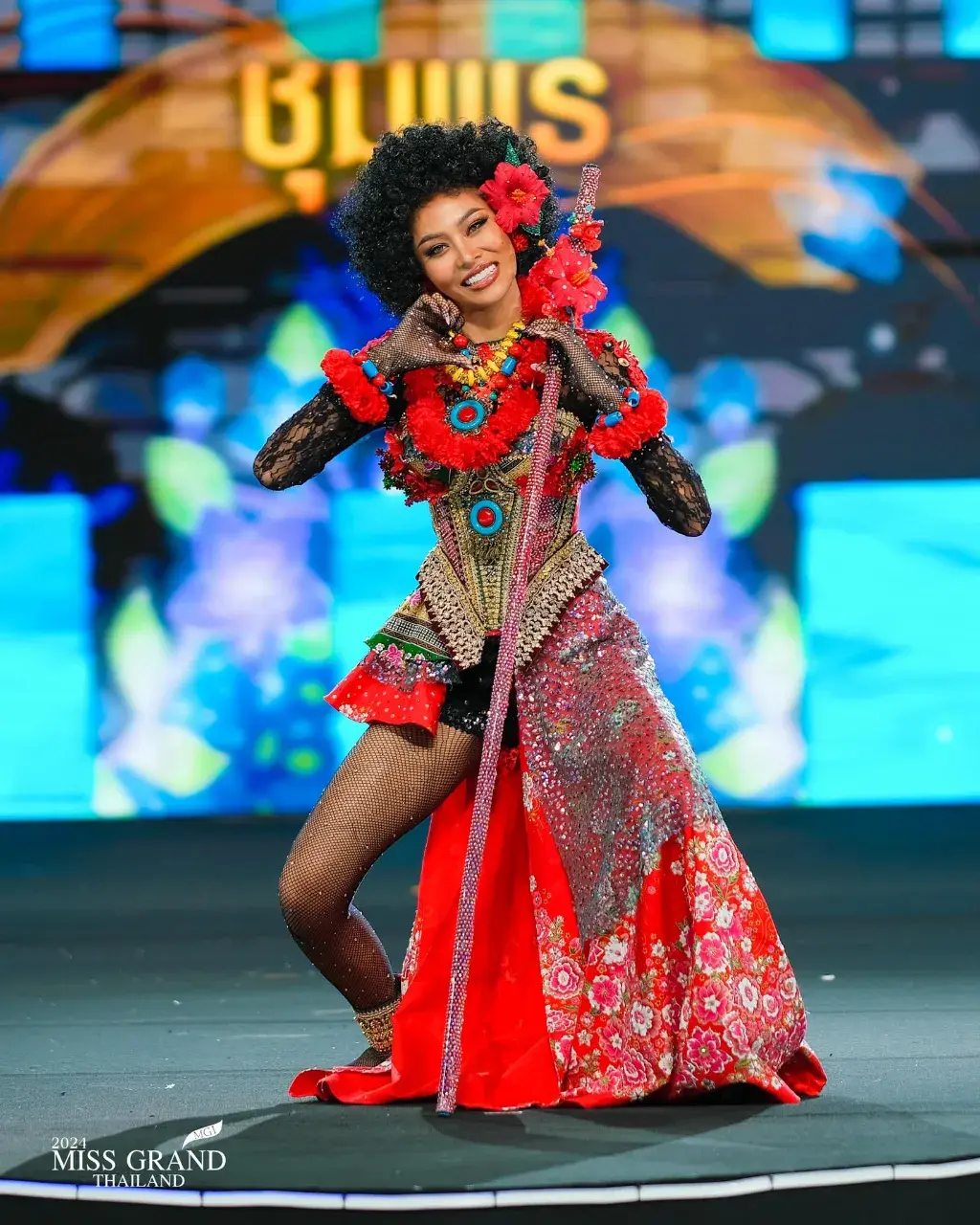 MGT12 #มิสแกรนด์ชุมพร ใบมิ้นท์ กิตติยาพร ฟุ้งมี  ชุด มันนิ ซาไก