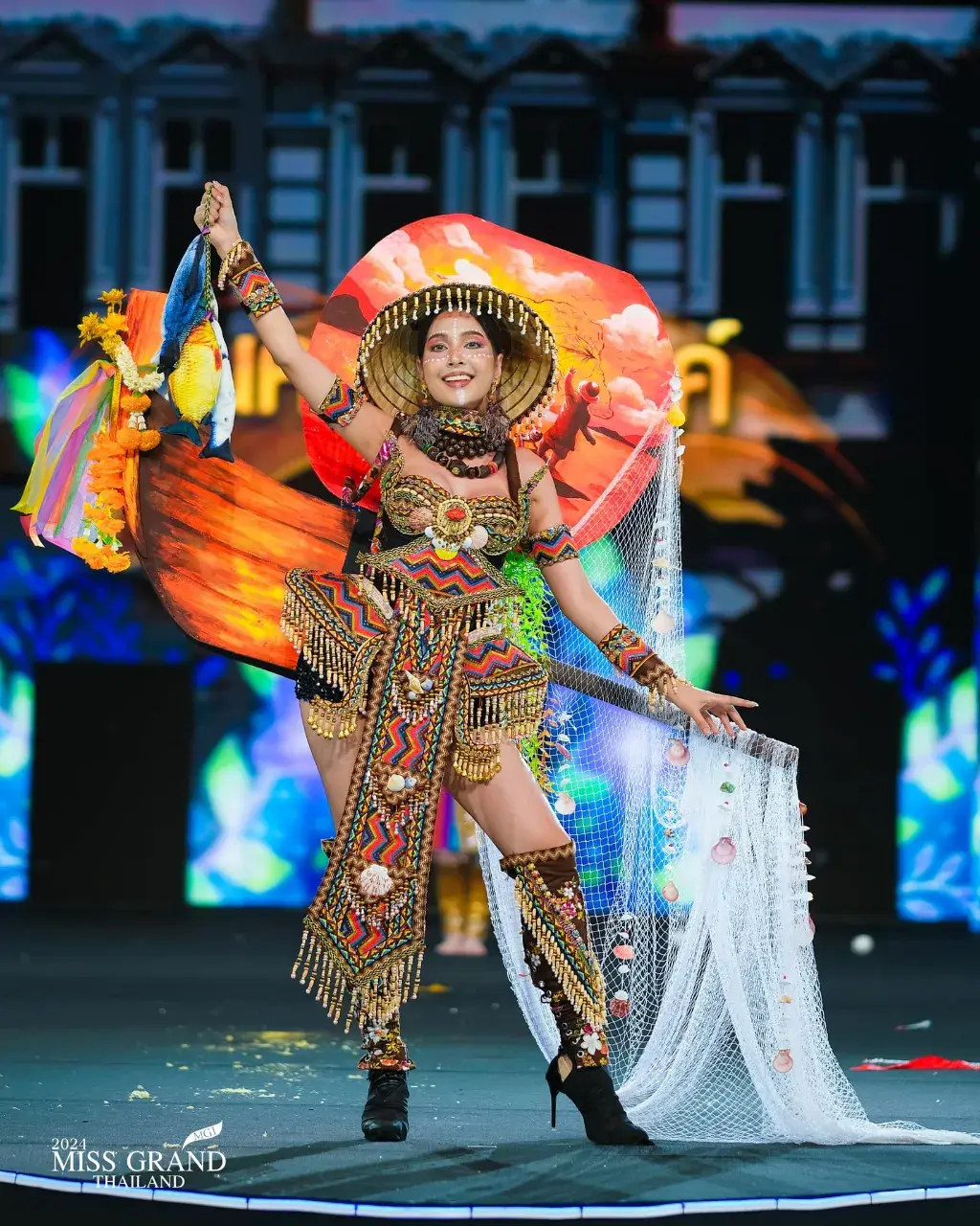 MGT23 #มิสแกรนด์นครสวรรค์ เนย ศิรินธร วัชรโชติธาดา  ชุด ความมหัศจรรย์บนเกาะสุรินทร์