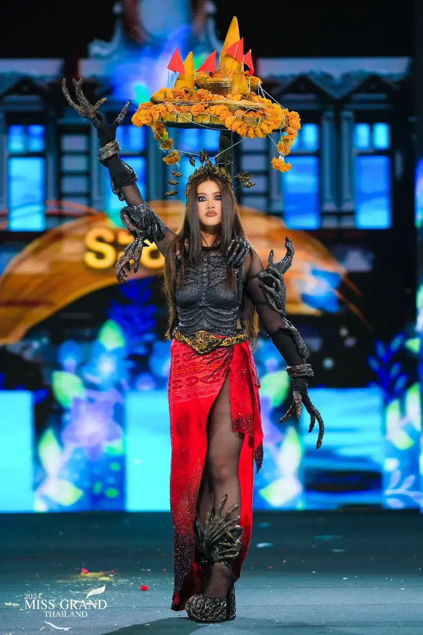 MGT50 #มิสแกรนด์ระยอง เชอร์รี่ กันตพัฒน์ จรัสโรจน์ธนเดช  ชุด ชิงเปรต