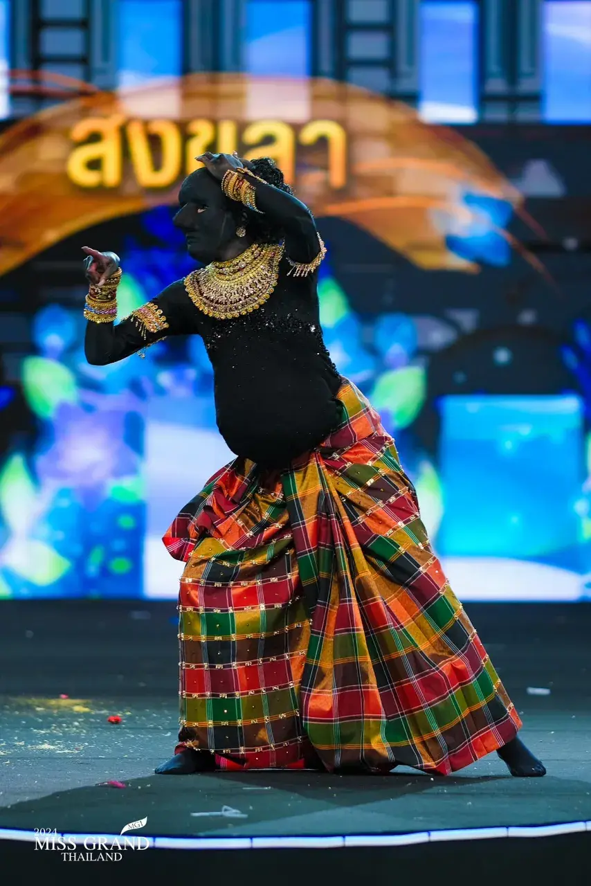 MGT58 #มิสแกรนด์สงขลา แพร วรัญญา มหาวรรณ  ชุด ไอ้เท่ง