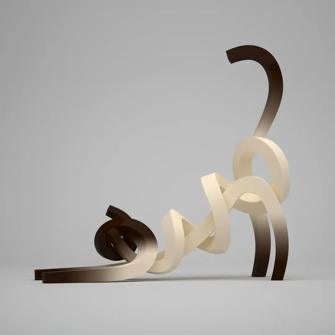 Siamese Cat Creative Sculptures 🇹🇭