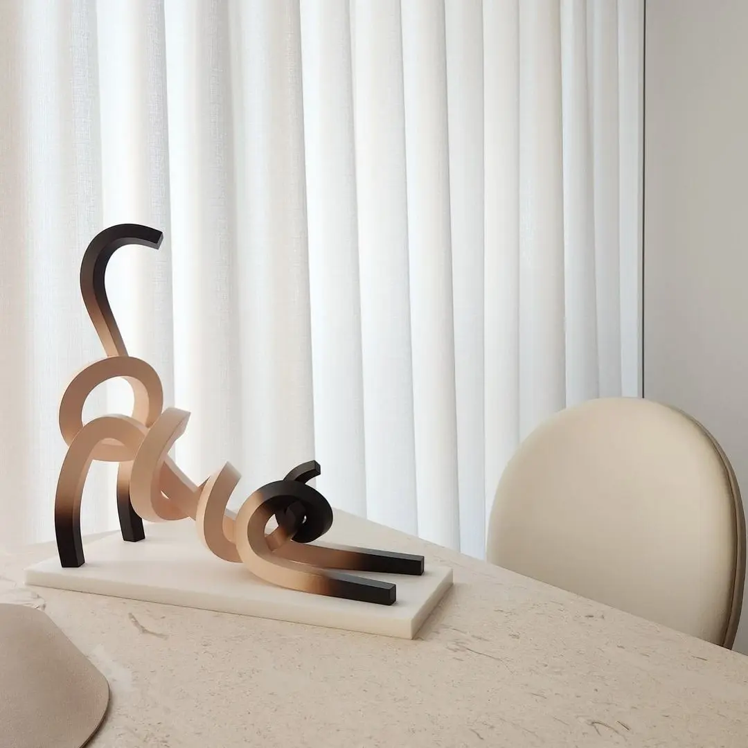 Siamese Cat Creative Sculptures 🇹🇭