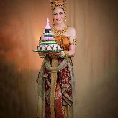 Ornanong Panyawong in Loy Krathong Festival 🇹🇭